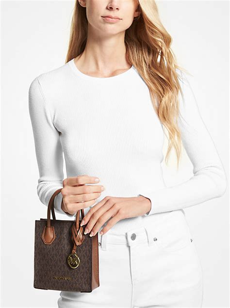 michael kors mercer snakesin crossbody|Michael Kors extra small handbags.